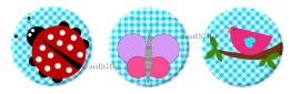Button 25 mm Spring
